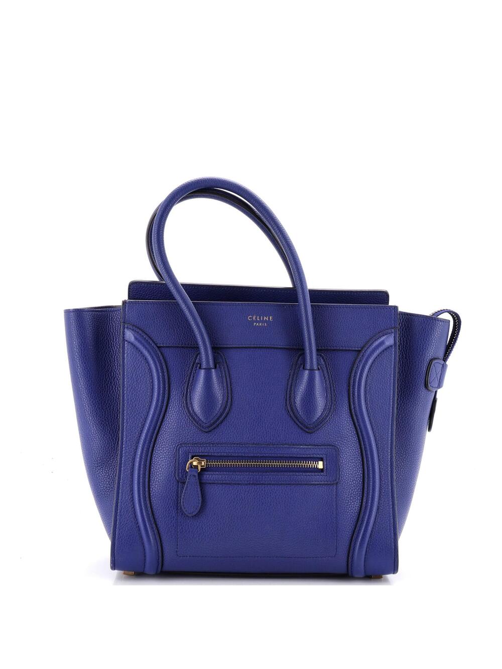 Celine Luggage Bag Grainy Leather Micro #364422C11B